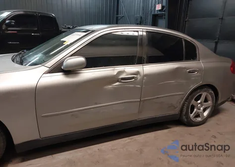 2003 Infiniti G35 Luxury Leather z USA, uszkodzony, nr VIN JNKCV51E43M007406